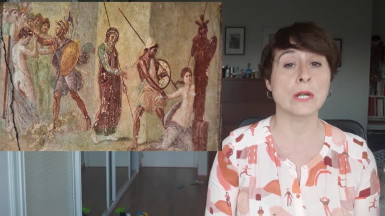 Miscelánea: Relatos y Relatoras III - La Caída de Troya y las Mujeres en la Casa del Menandro, Pompeya