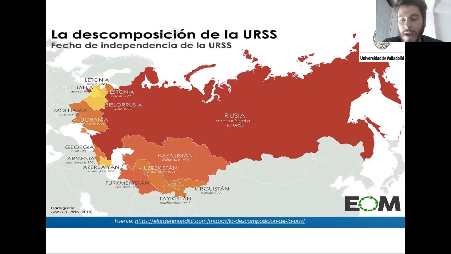 La influencia de Rusia en Ucrania (1991-2017). (ONLINE)