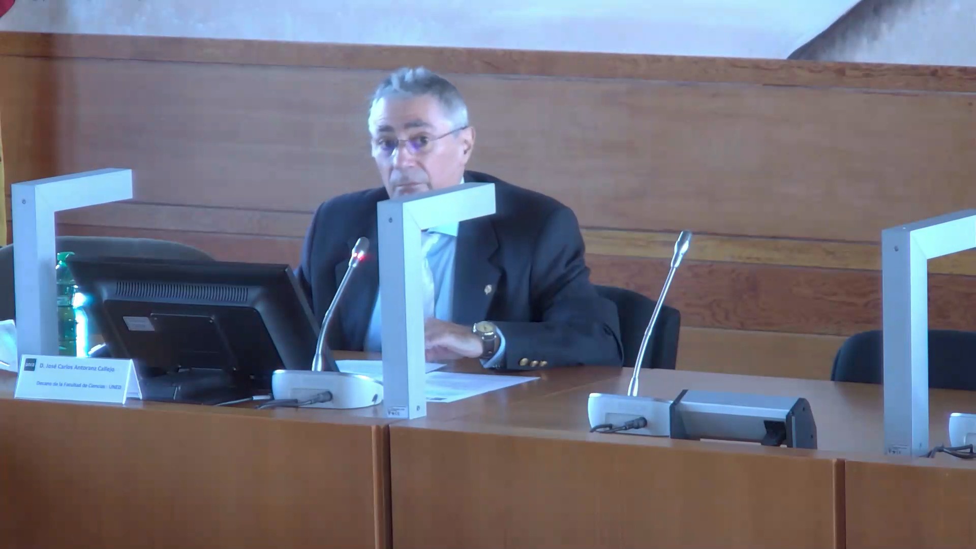 Palabras de D. José Carlos Antoranz