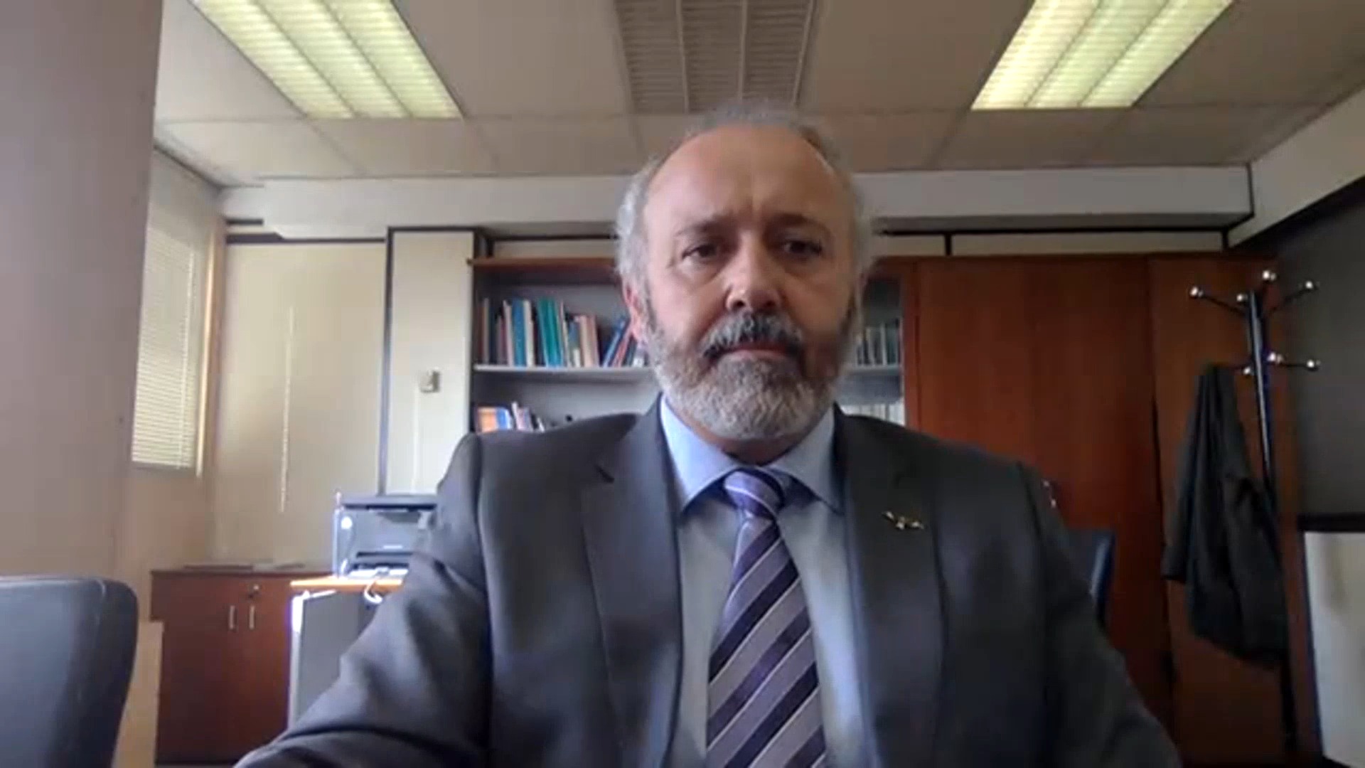 3. Intervención del Decano de la Facultad de Filología, Manuel Rubén Chacón Beltrán
