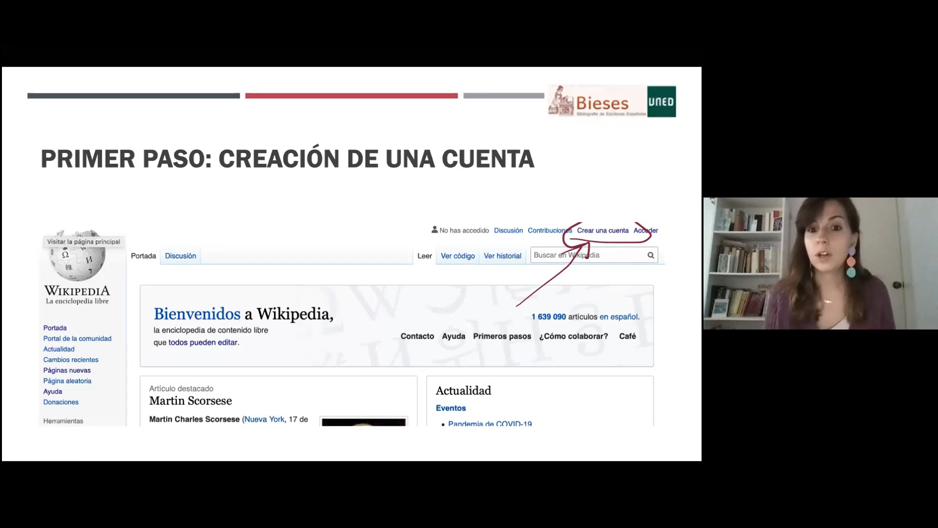 Escritoras españolas de la primera Edad Moderna en Wikipedia