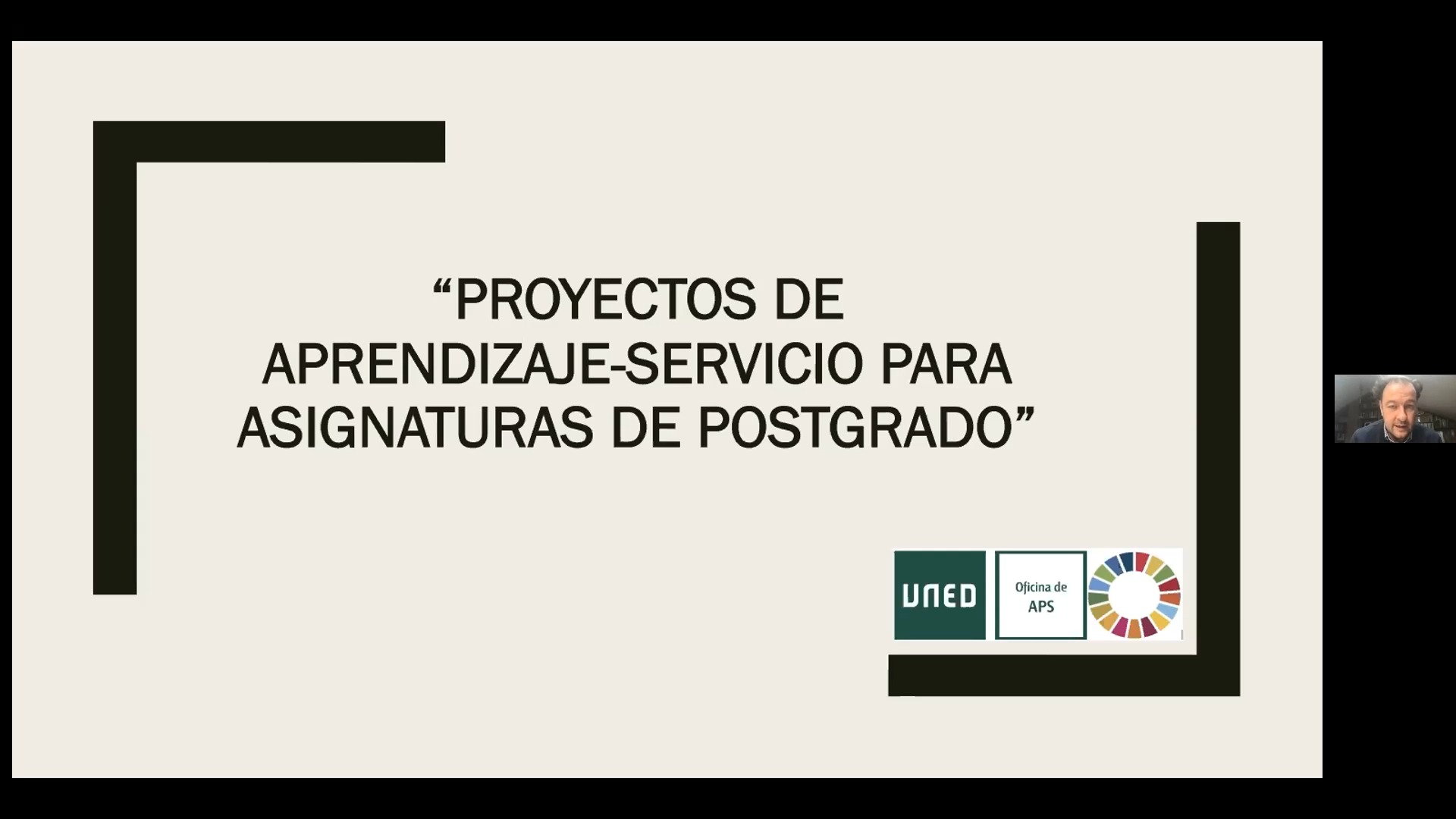 Proyectos de aprendizaje-servicio para asignaturas de postgrado
