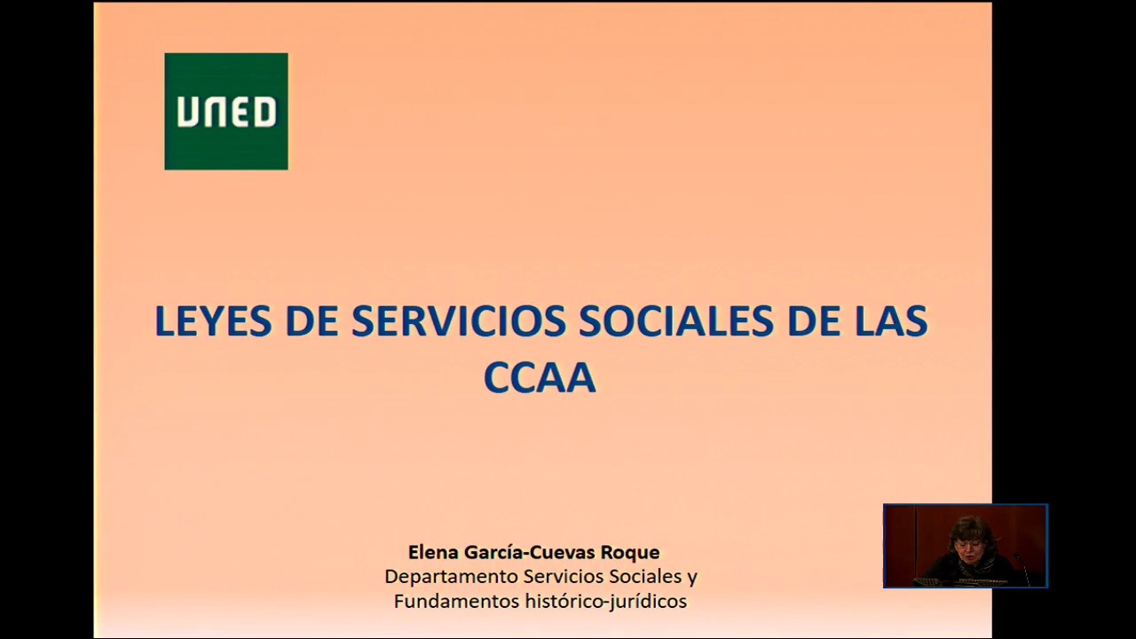 Videoclase  asignatura Sistema público de Servicios Sociales. Parte 2