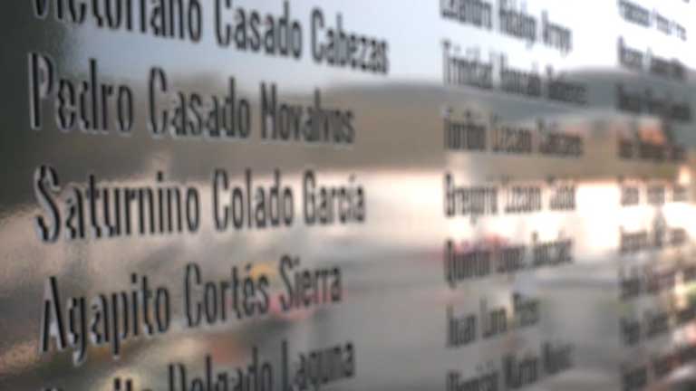 Primer Memorial contra el Olvido