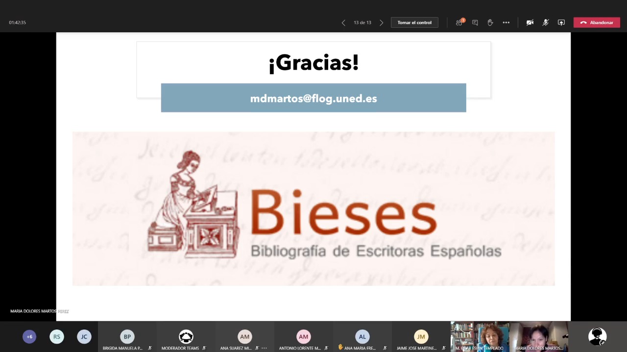 Escritoras españolas de la primera edad moderna: el proyecto BIESES