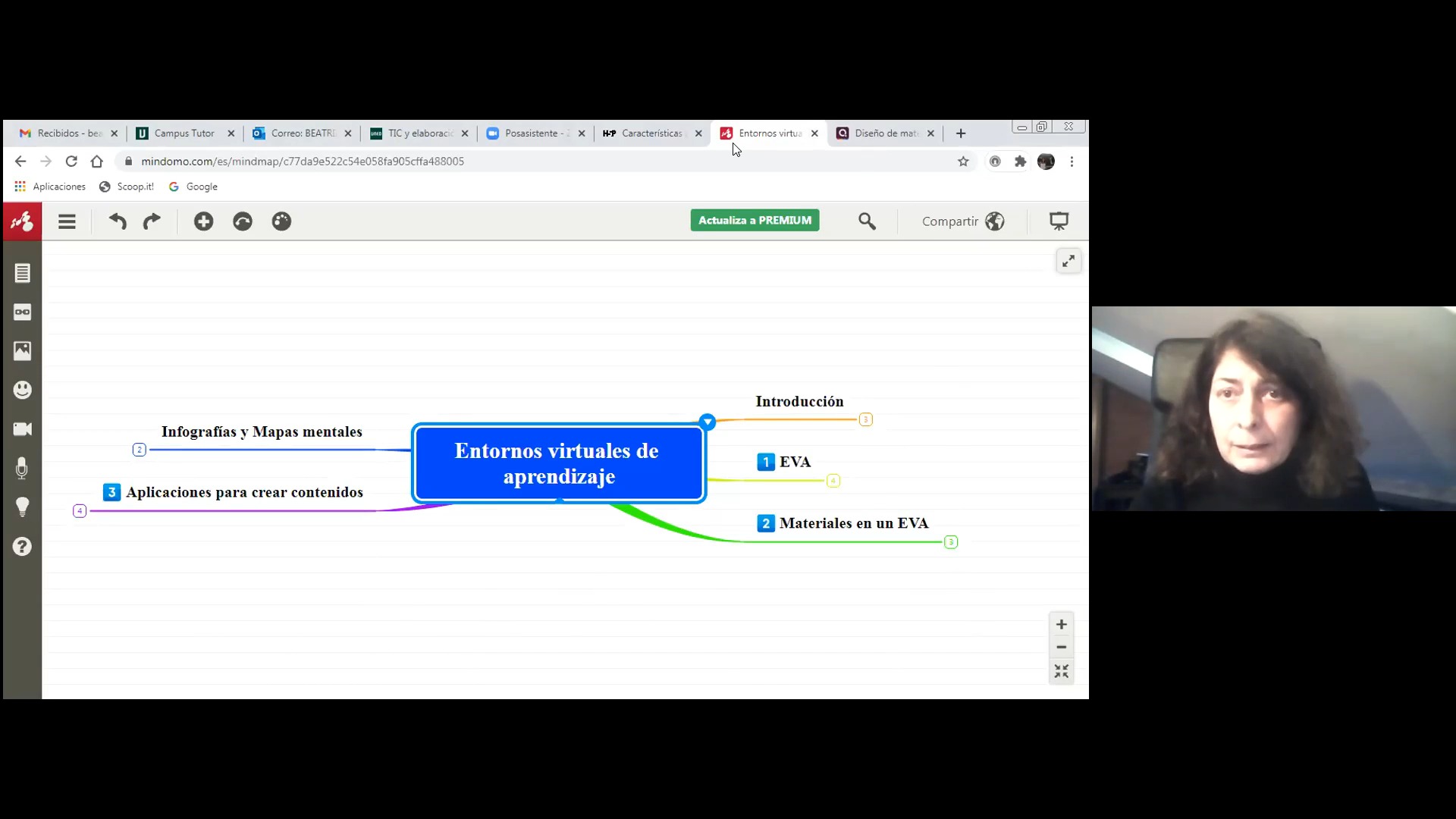 Herramientas informáticas y ofimáticas para el desarrollo de competencias digitales (II). Entornos virtuales de aprendizaje. Diseño de materiales didácticos básicos.