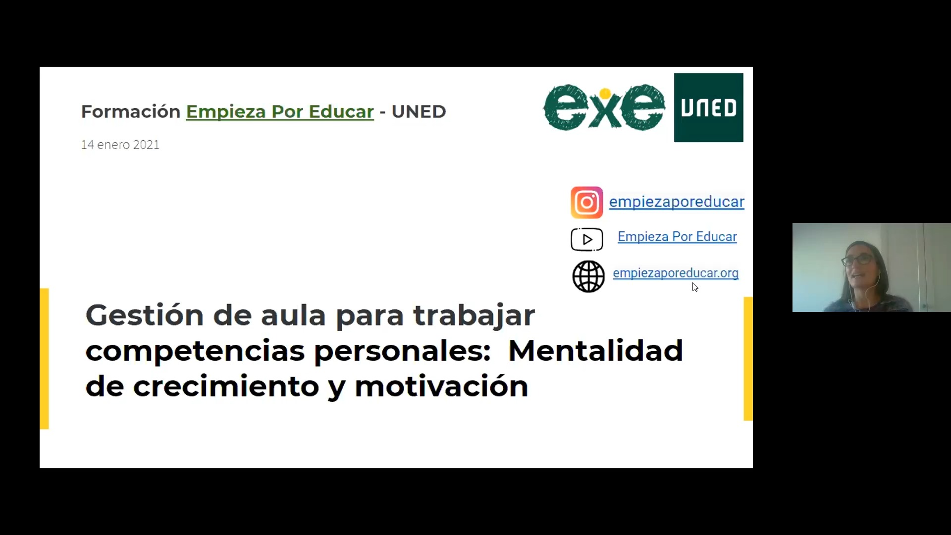 Gestión de aula y competencias personales del alumnado: mentalidad de crecimiento y motivación I