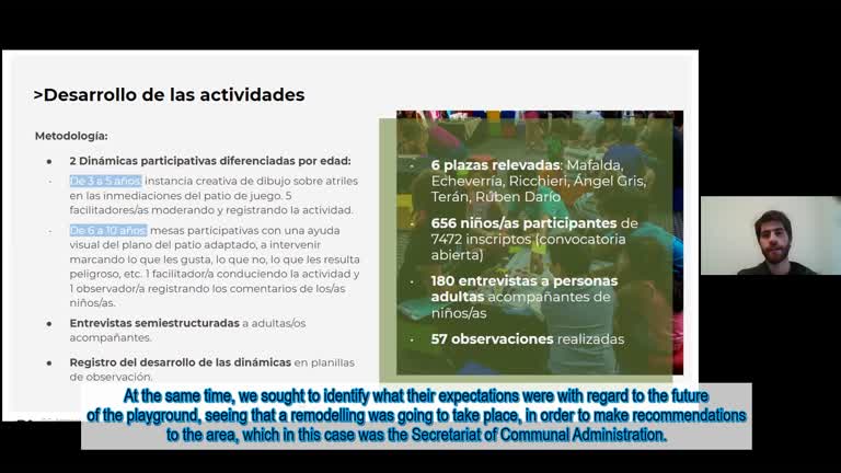 VI taller de Expertos. Public participation and childhood. Buenos Aires