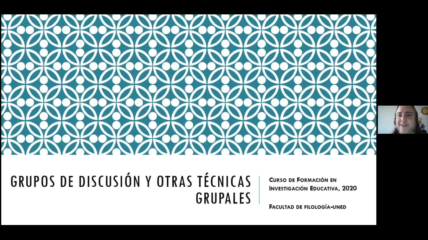 Sesión 1: Técnicas grupales