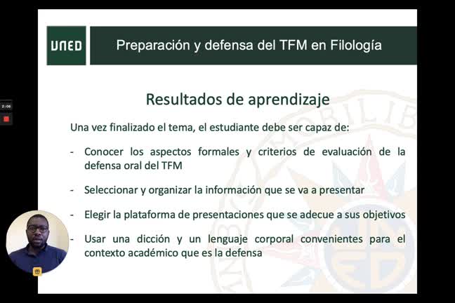 4.1. Defensa oral del trabajo académico