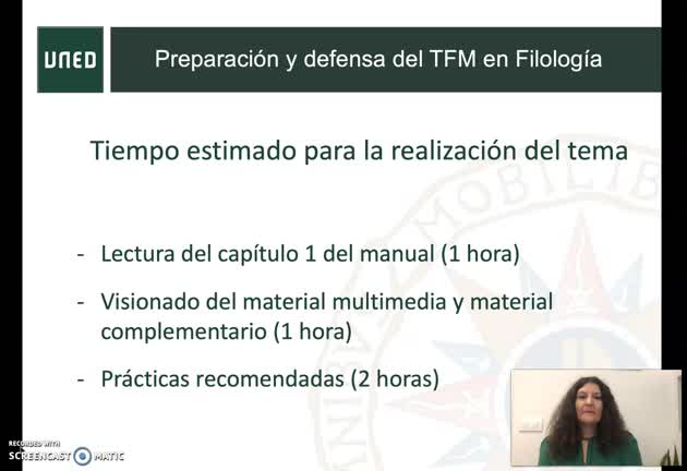 1.1. Empezar a trabajar en el TFM