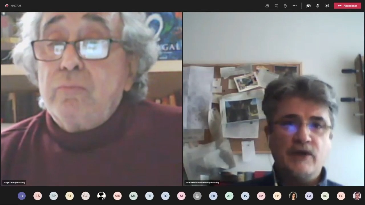 Sobre El Trinche. Conversatorio de Jorge Eines y José Ramón Fernández con el prof. José Romera