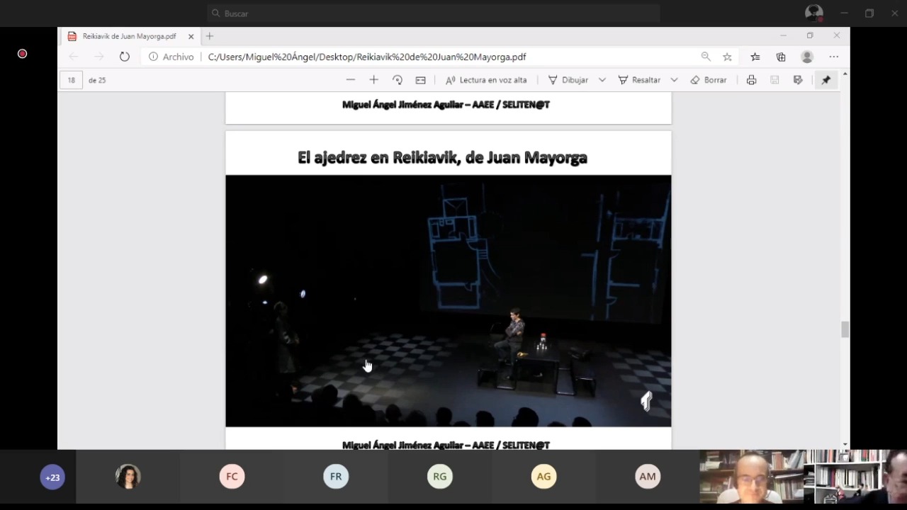 El ajedrez en Reikiavik, de Juan Mayorga