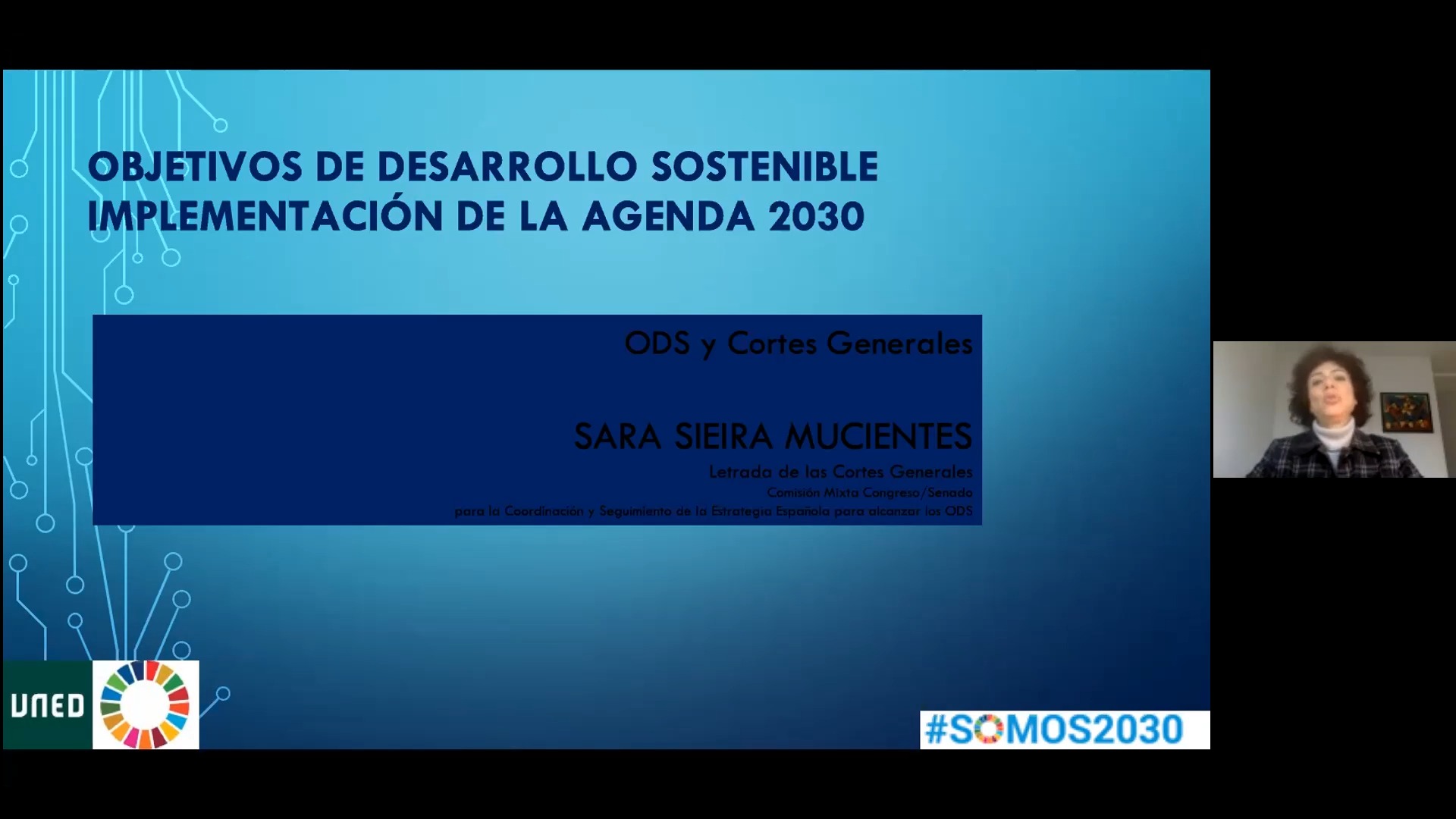 ODS y Cortes Generales