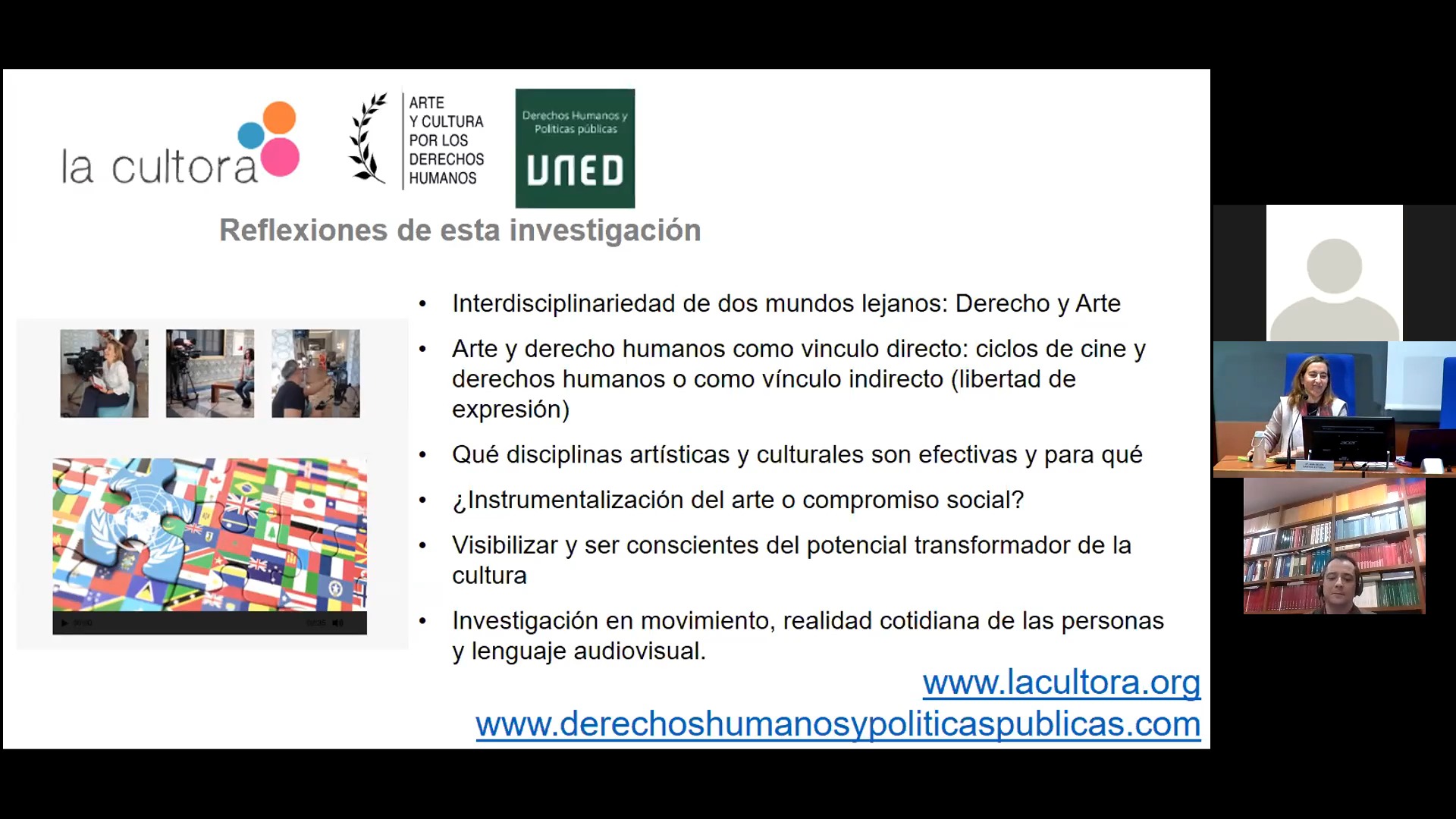 ¿Por qué Arte y Cultura por los Derechos humanos?