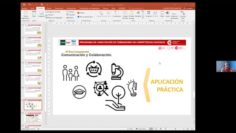 Presentación curso Área Competencial Comunicación y Colaboración