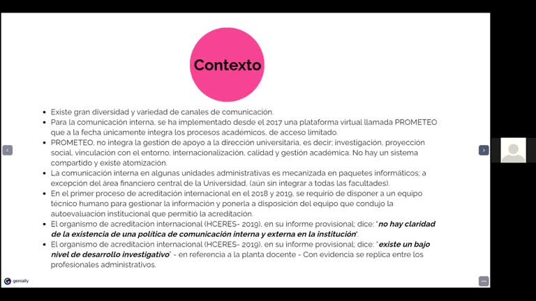 Ejercicio piloto para la identificación, gestión, evaluación de la calidad y socialización de información documental sobre internacionalización de la educación superior y cooperación universitaria en la Universidad de El Salvador