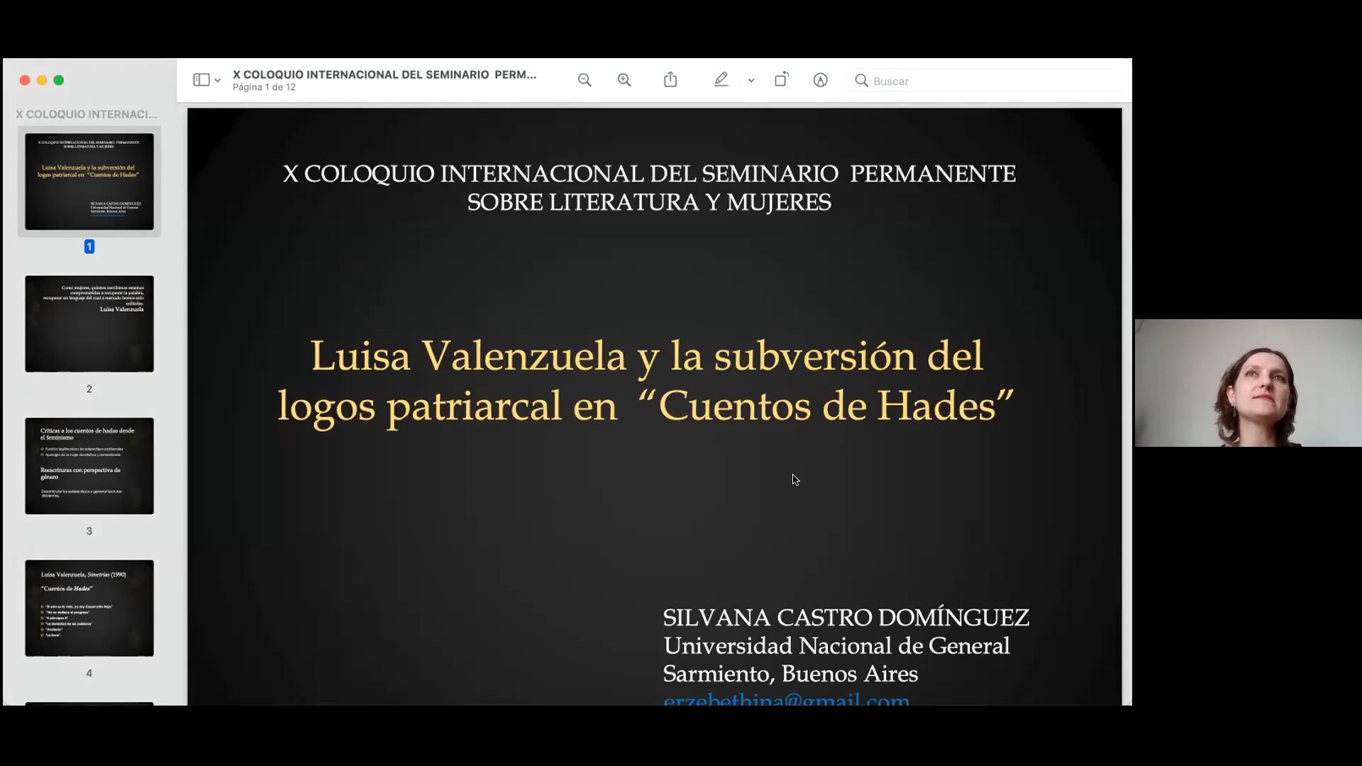 Luisa Valenzuela y la subversión del logos patriarcal en “cuentos de hades” 