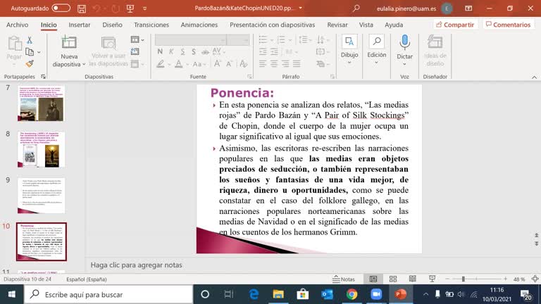 El cuerpo emocional: “Las medias rojas” de Emilia Pardo Bazán y “A pair of silk stockings” de Kate Chopin 