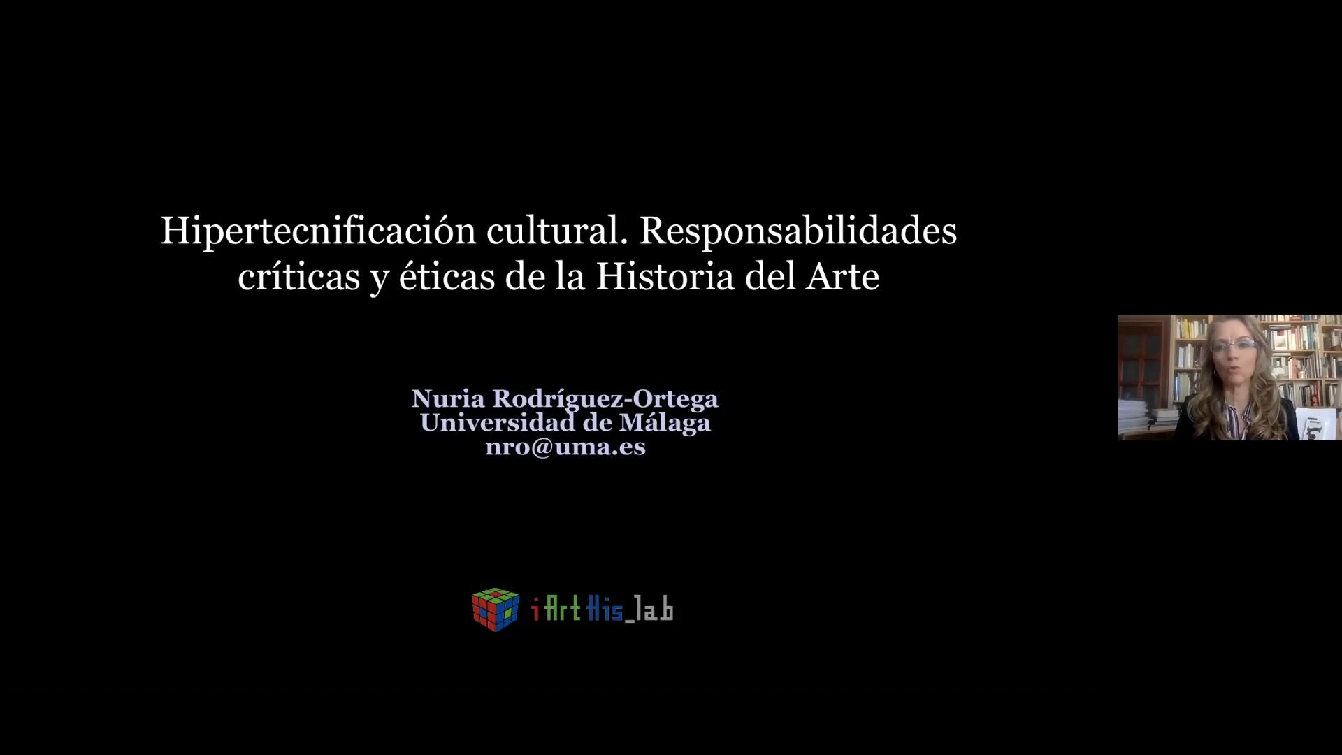 Hipertecnificación cultural. Responsabilidades éticas y críticas de la Hª del Arte
