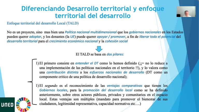 El enfoque territorial del desarrollo local. El marco analítico que sustenta el apoyo de la UE a los Gobiernos Locales en los países socios