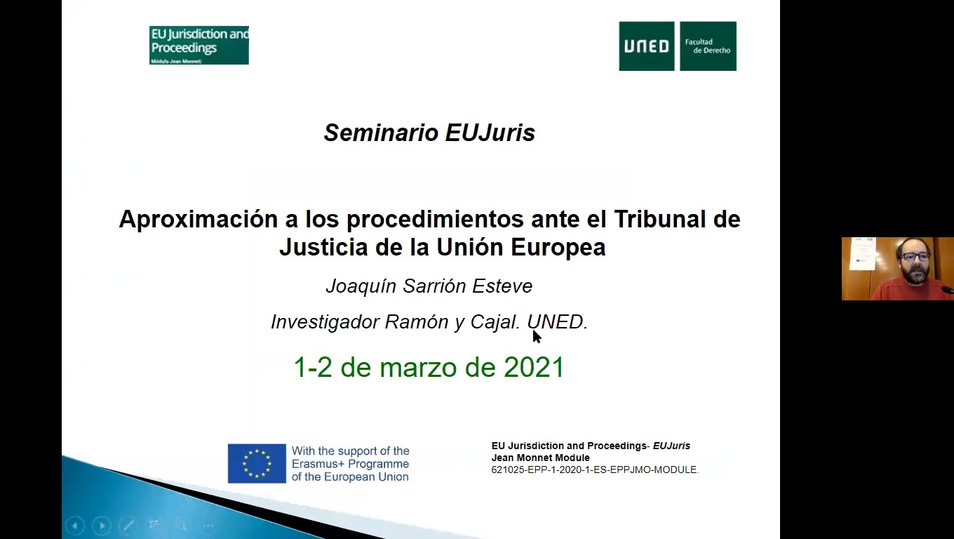 Aproximación a los procedimientos ante el Tribunal de Justicia de la Unión Europea