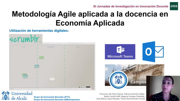 073. línea 1. Aplicación de la metodología Agile en la realización de prácticas docentes. Un estudio para las asignaturas de Economía Aplicada