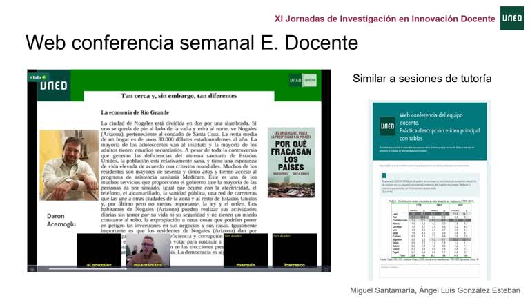 076. Linea 1. Tutorización orientada al aprendizaje activo y al feedback formativo en la asignatura Historia Económica (ADE)