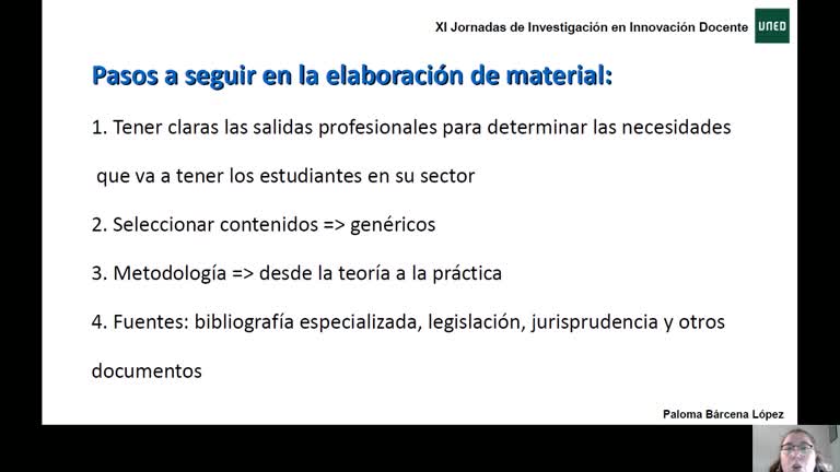066. linea 5. El diseño de materiales docentes para el Prácticum del Grado en Criminología