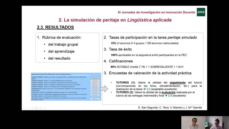 056. Linea 1.Metodologías de aprendizaje activo en la lingüística y sus aplicaciones: aprendizaje basado en proyectos y trabajo colaborativo