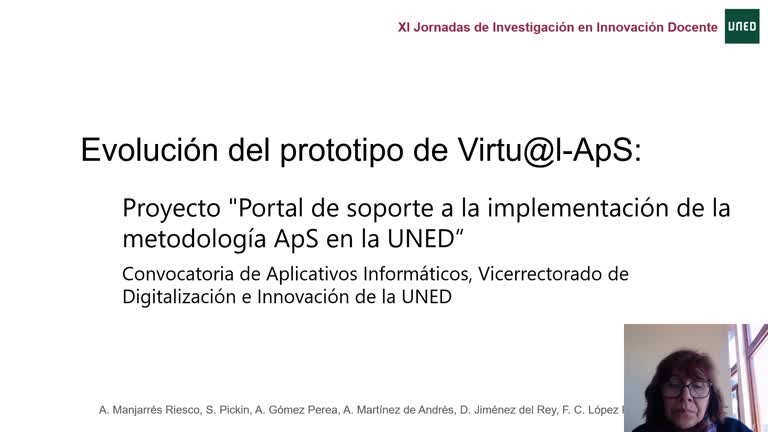 Usabilidad y ergonomía en una aplicación de soporte virtual al Aprendizaje-Servicio