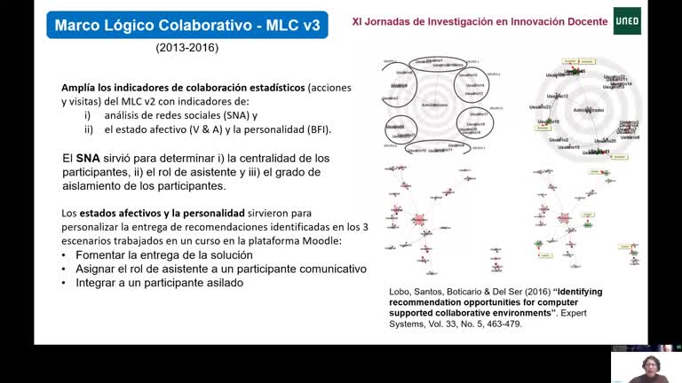 El Marco Lógico Colaborativo como herramienta inteligente para la Innovación Docente aprovechando la Computación Afectiva