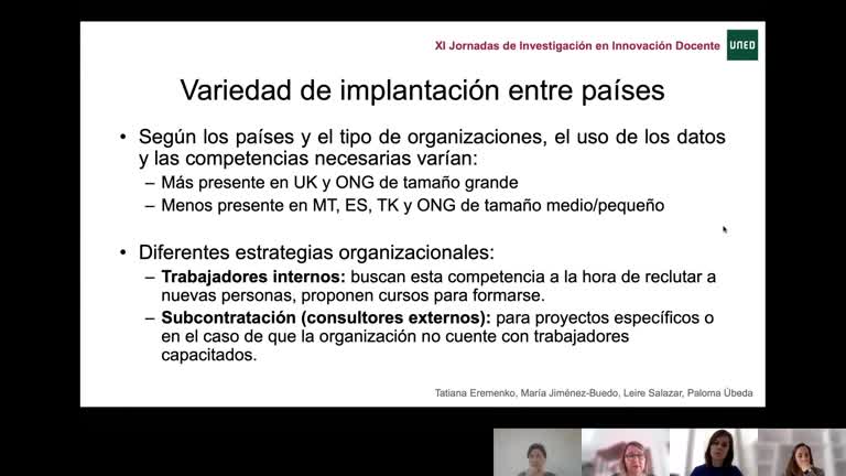 075. Línea 1. La enseñanza-aprendizaje de competencias en gestión y análisis de datos en ciencias sociales