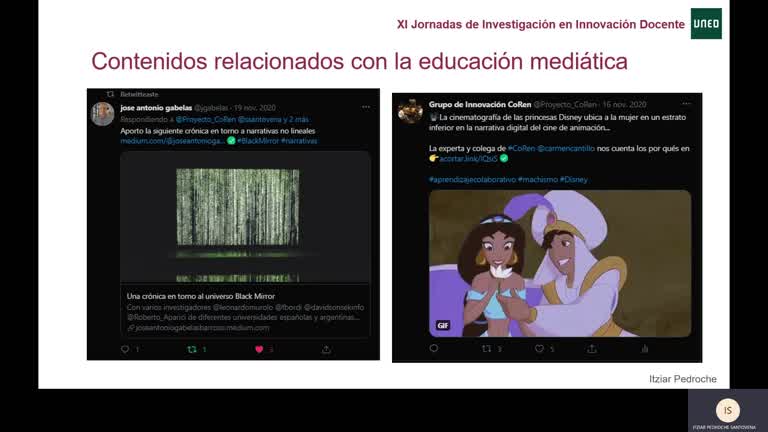 026. Linea 6. Metodologías activas en el proceso de enseñanza-aprendizaje GID CoReN: difusión y creación de comunidad en redes digitales 