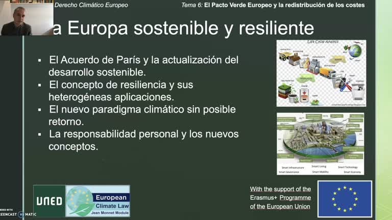 El Pacto Verde y la redistribución de los costes de la transición climática