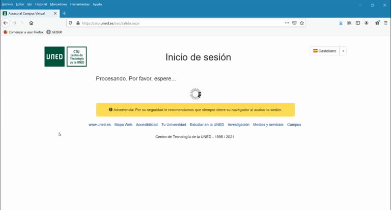 Subir documentación para estudiantes