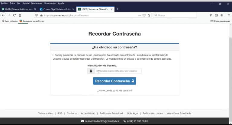 Cómo recuperar las claves