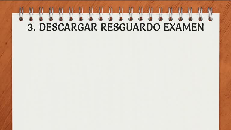 Información de exámenes