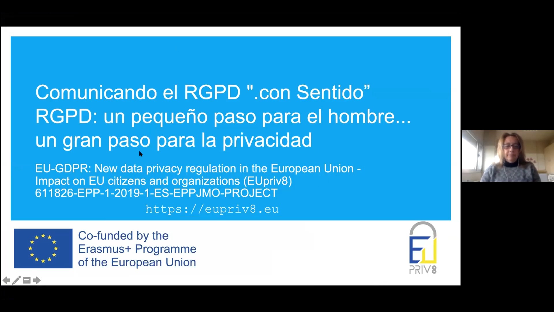 Comunicando el RGPD "con Sentido”