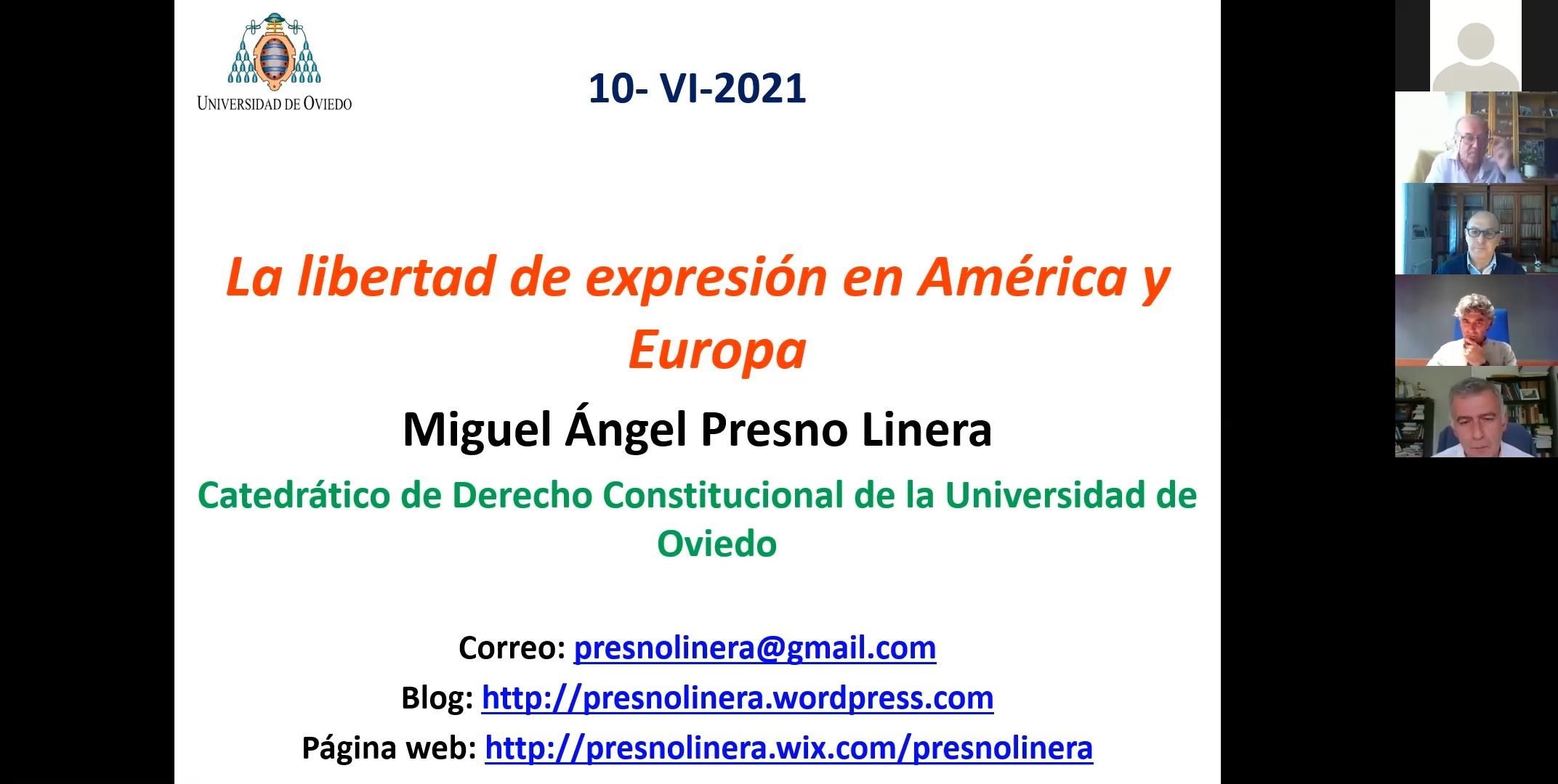 La libertad de expresión en América y Europa