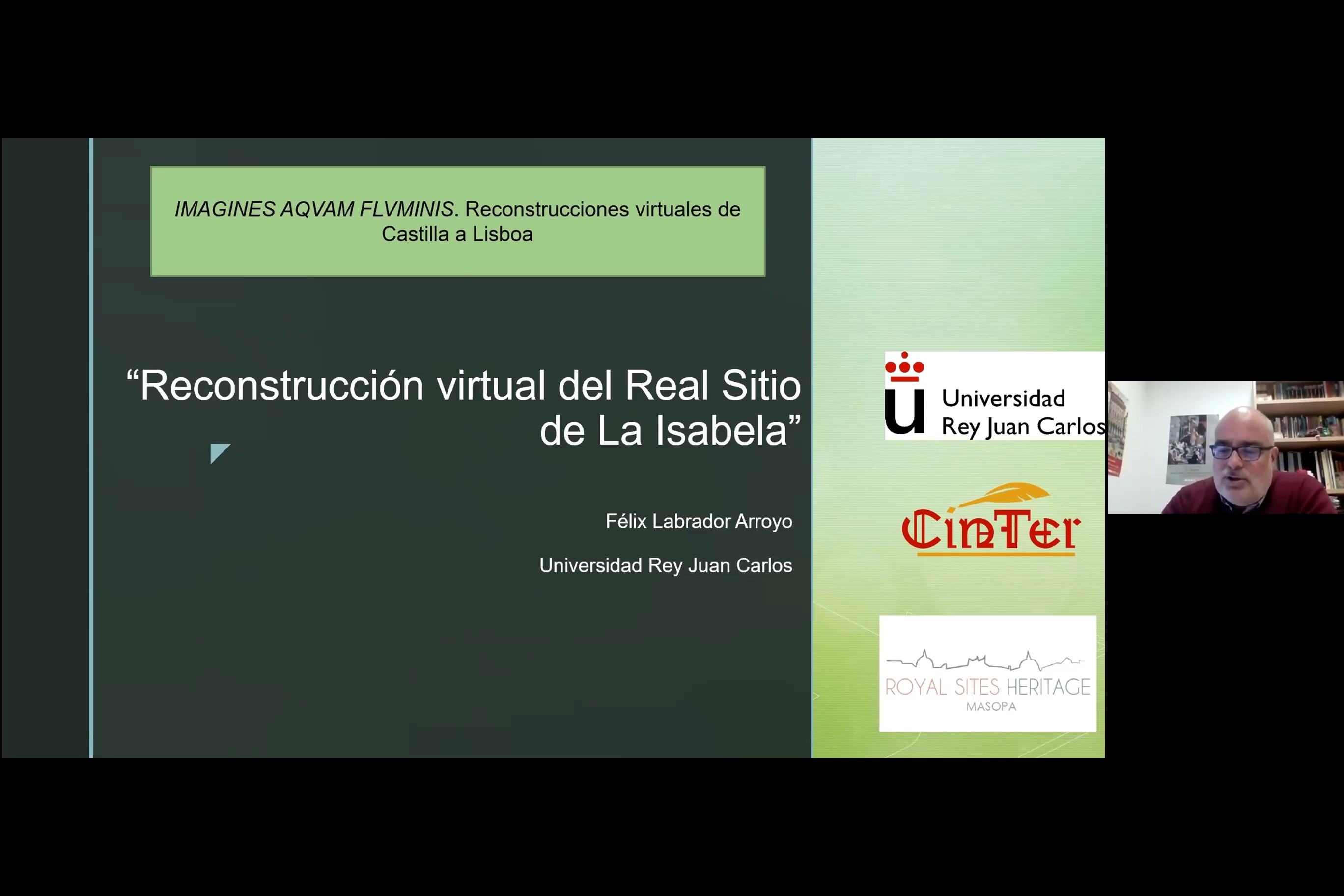 Restitución virtual del Real Sitio de La Isabela