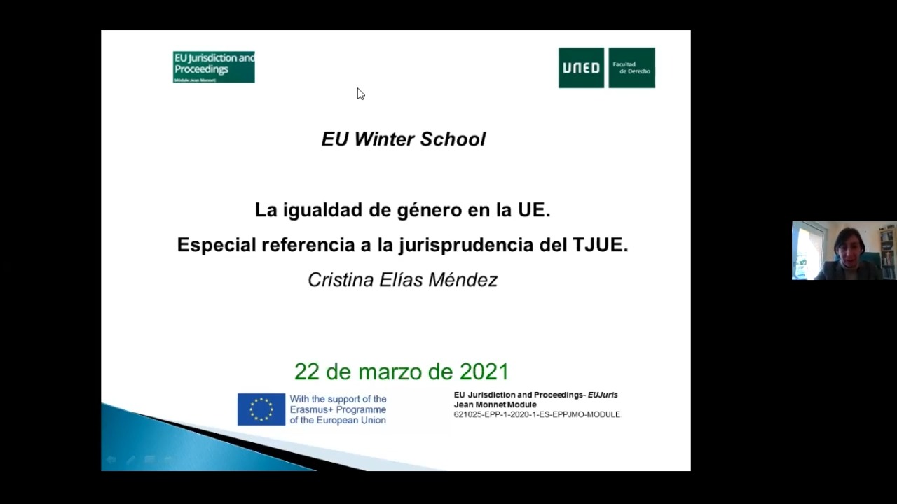 La igualdad de género en la UE. Especial referencia a la jurisprudencia del TJUE