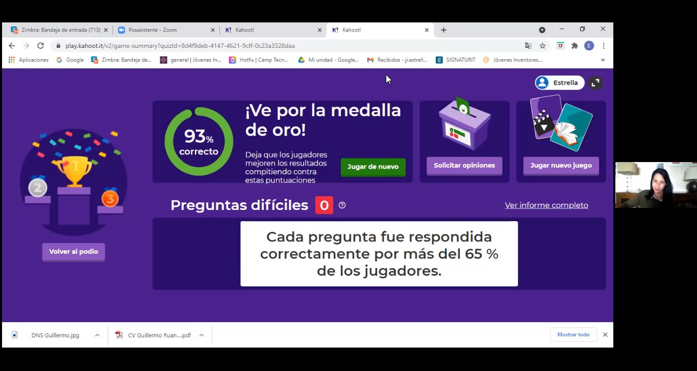 Kahoot UNED Robótica