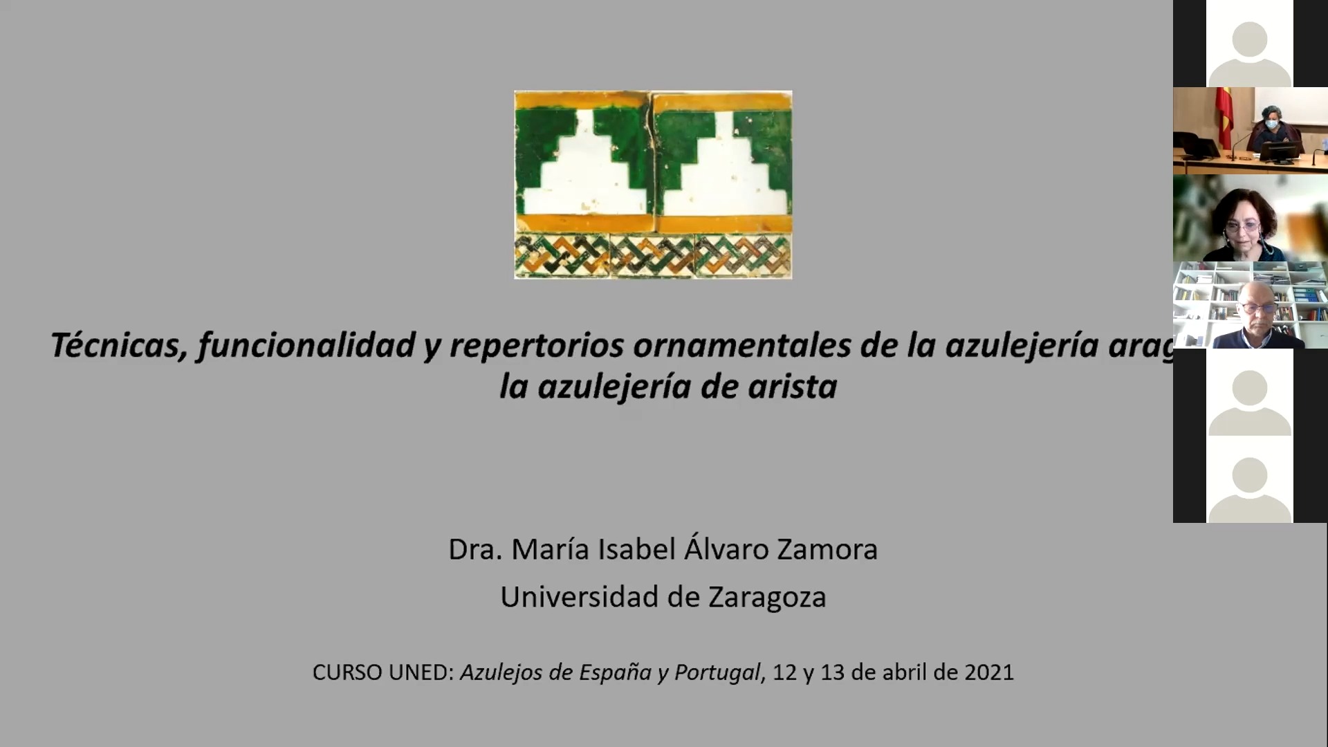 Modelos de representación en la azulejería
