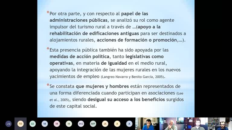 IV Taller de Política Económica. Panel 4. Otros temas de Política Económica y Economía