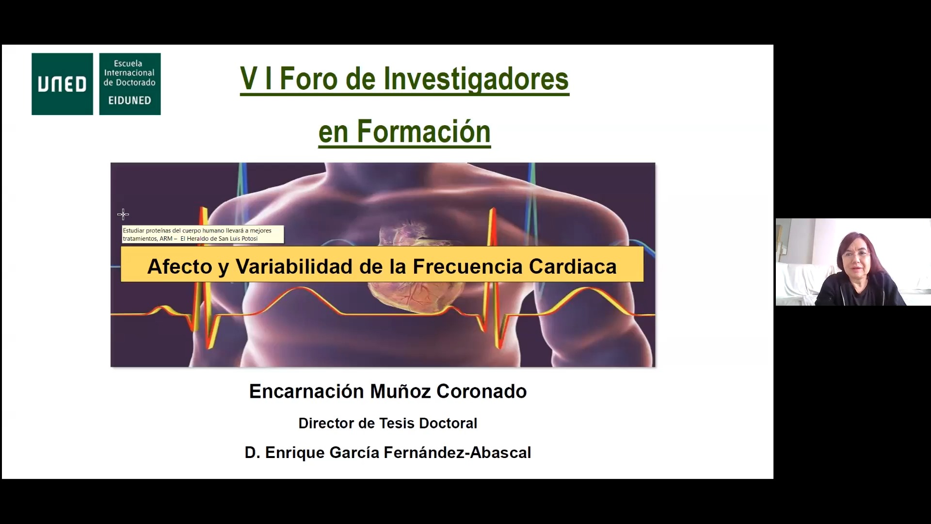Afecto y Variabilidad de la Frecuencia Cardiaca