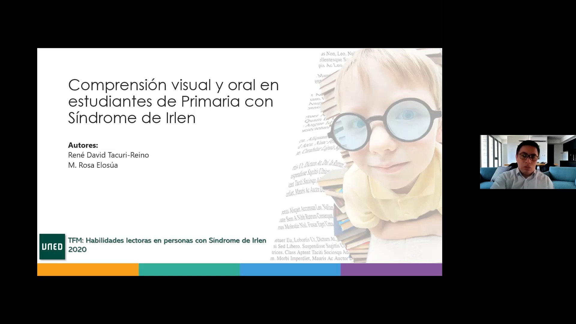 Comprensión visual y oral en estudiantes de Primaria con Síndrome de Irlen