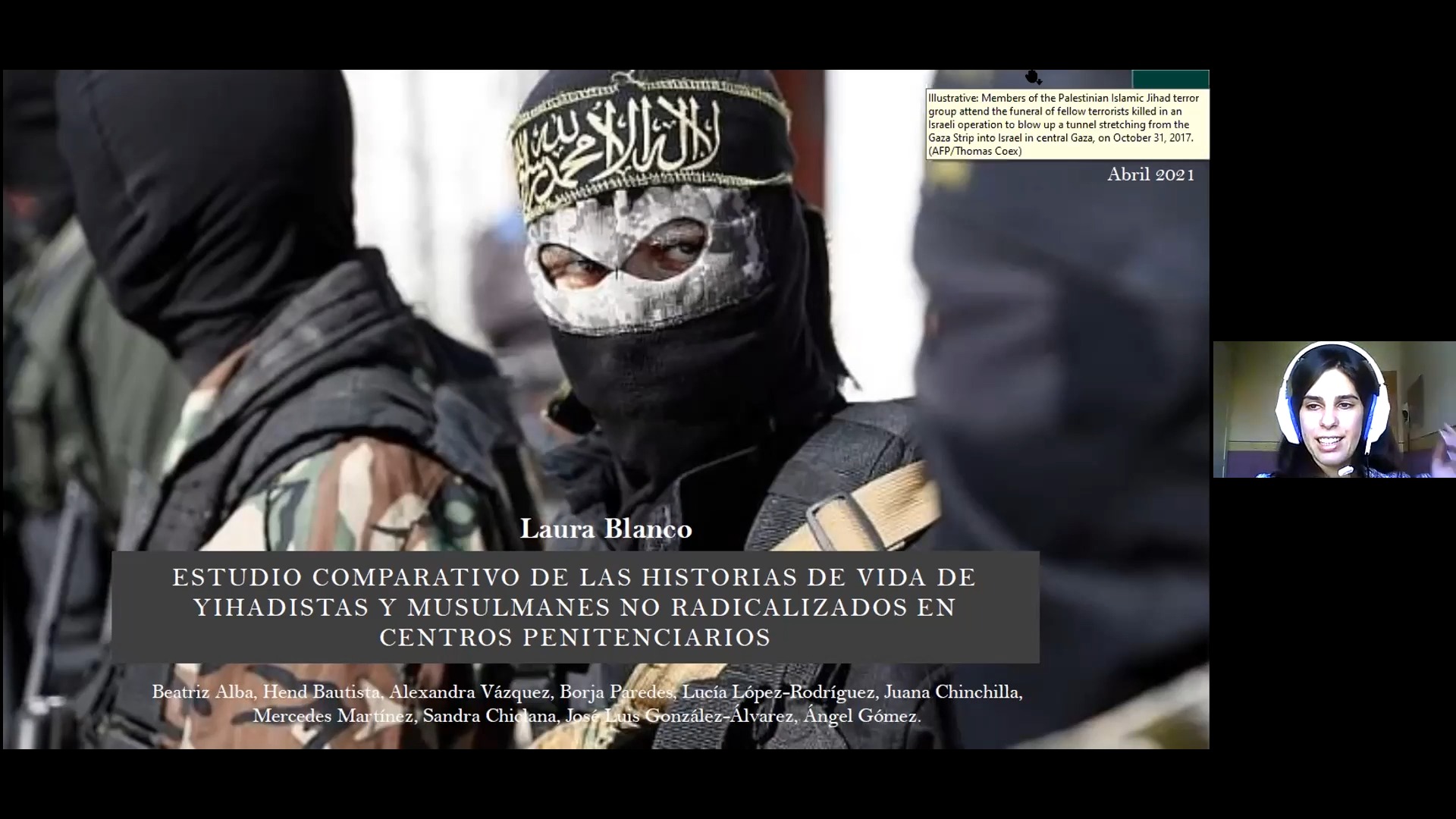 Estudio comparativo de la historia de vida de yihadistas y de musulmanes no radicalizados en Centros Penitenciarios