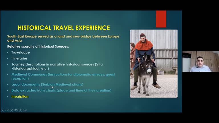 Travel Experience in the Middle Ages and Story Maps