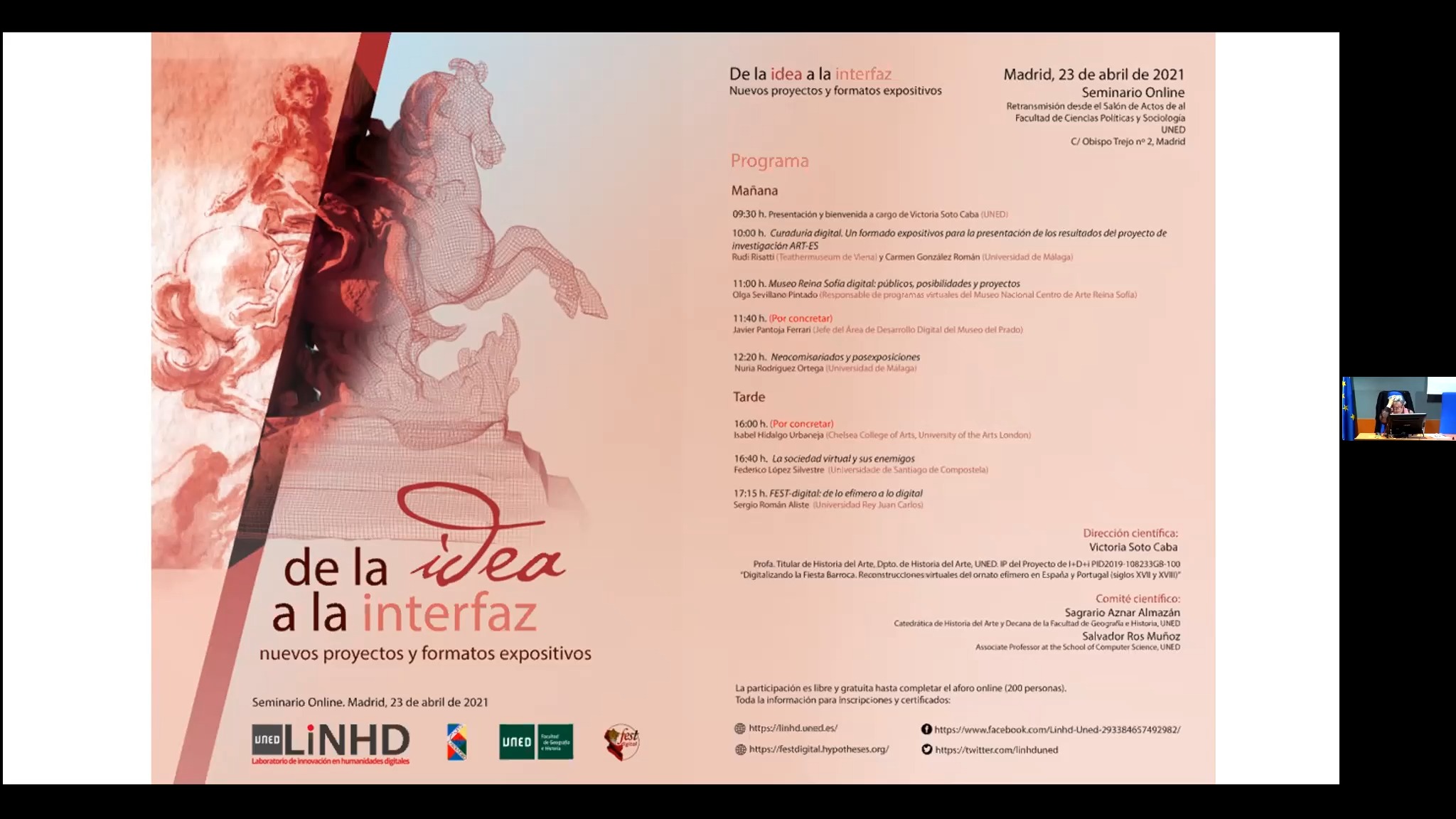 Presentación del Seminario De la idea a la Interfaz
